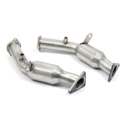 Cobra Exhaust Nissan 350Z Sports Cat / De-Cat Front Pipes - DE Engine (VQ35 DE) | ML Performance EU Car Parts