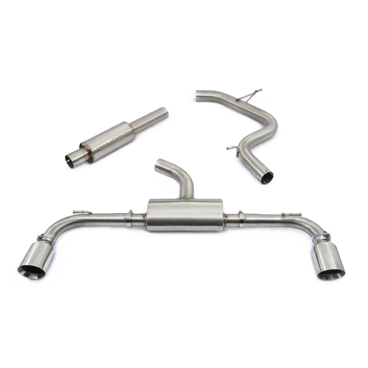 Cobra Exhaust VW Golf GTI (Mk8) 2.0 TSI (20+) GPF Back Performance Exhaust | ML Performance EU Car Parts