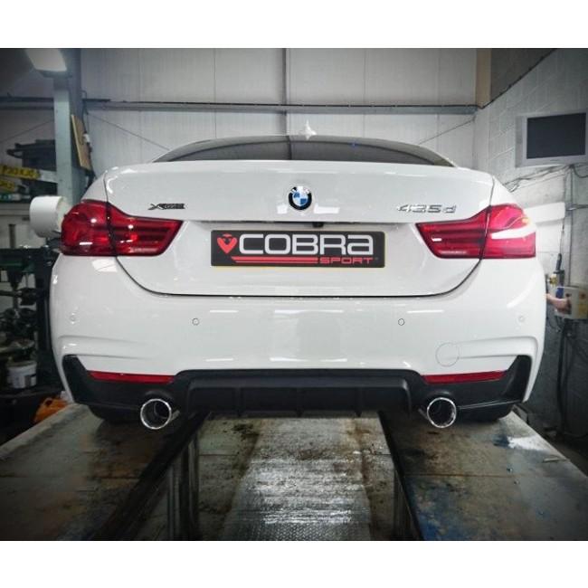 Cobra Exhaust BMW 435D (F32/F33/F36) 440i Style Dual Exit Exhaust Conversion