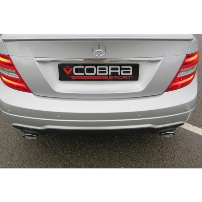 Cobra Exhaust Mercedes W204 C200/C220/C250 (Diesel) 350 Dual Performance Exhaust